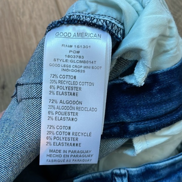 GOOD LEGS LIGHT COMPRESSION CROPPED MINI BOOT JEANS - Picture 4 of 5